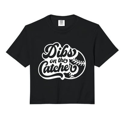 Dibs Catcher Baseball Softball Sweatshirt - Casual Everyday Wear Unisex - T-Shirt, Sweatshirt, Hoodie