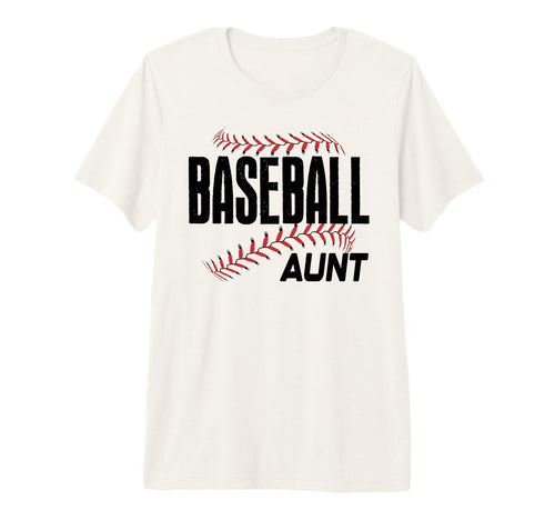 Baseball Aunt Game Day Mascot Sports T-Shirt - Graphic Print Men Women - T-Shirt, Sweatshirt, Hoodie