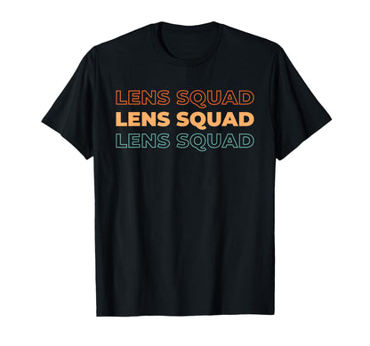 Camera Operator Squad Film T-Shirt - Fun Novelty Design Unisex - T-Shirt, Sweatshirt, Hoodie