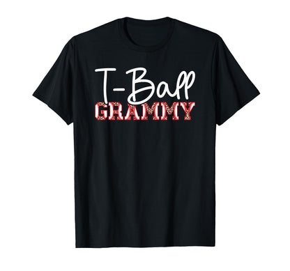 T Ball Grammy Leopard Baseball T T-Shirt - Aesthetic Graphic for Adults - T-Shirt, Sweatshirt, Hoodie