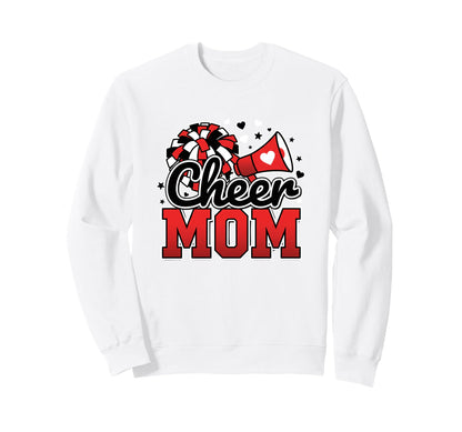 Cheer Mom Pom Pom Cheerleader Game Sweatshirt - Custom Art Print Unisex - T-Shirt, Sweatshirt, Hoodie