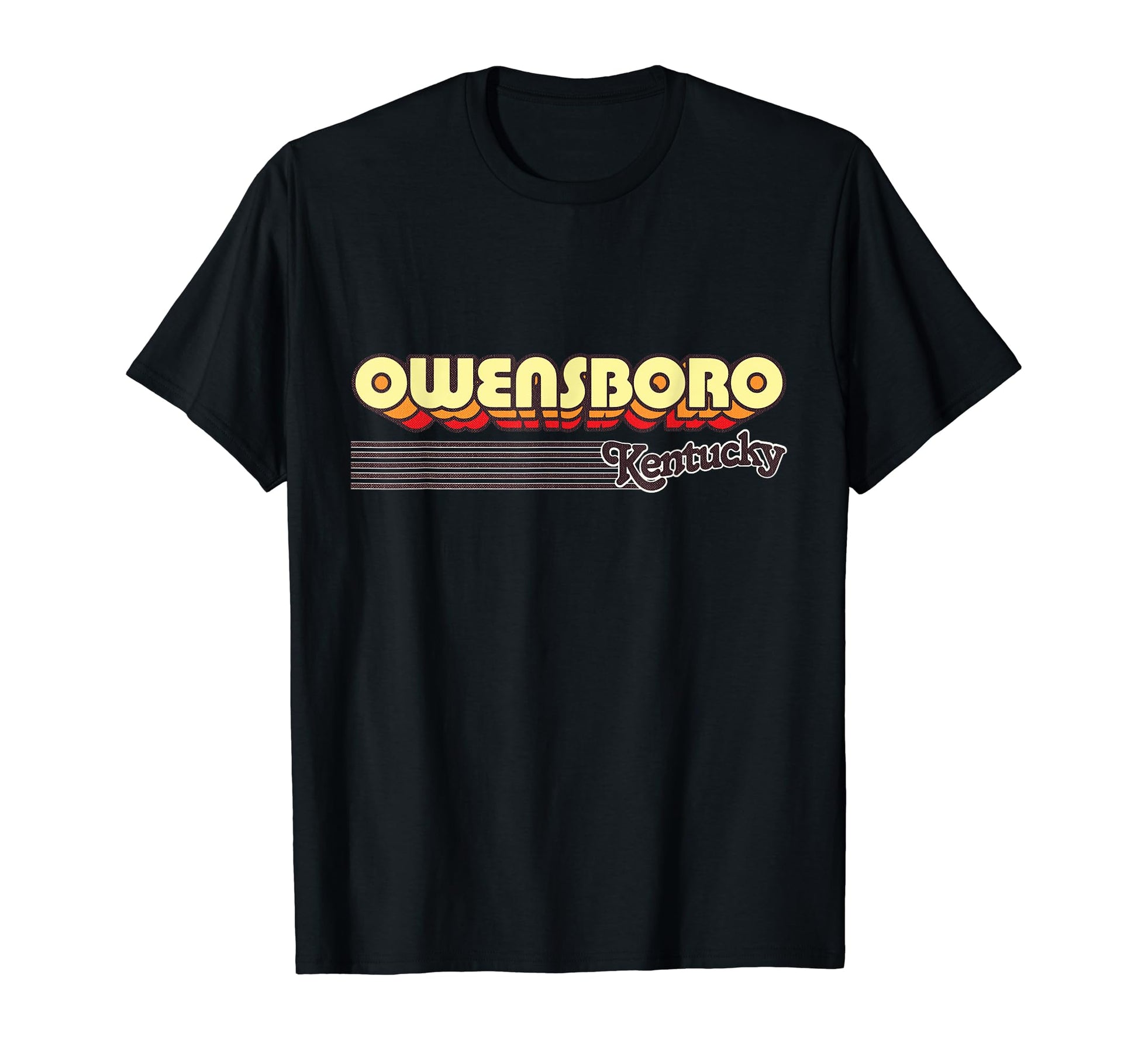 Owensboro Kentucky Stripes T-Shirt - Casual Everyday Wear Unisex - T-Shirt, Sweatshirt, Hoodie