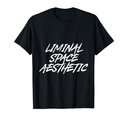 Liminal Space Aesthetic Minimalism Synth T-Shirt - Custom Art Print Unisex - T-Shirt, Sweatshirt, Hoodie