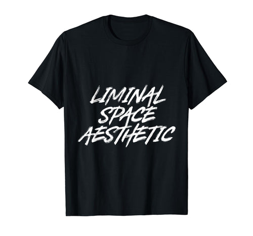 Liminal Space Aesthetic Minimalism Synth T-Shirt - Custom Art Print Unisex - T-Shirt, Sweatshirt, Hoodie