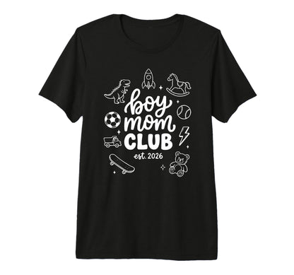 New Moms 2026 Mom Club Tri Blend T-Shirt - Custom Art Print Men Women - T-Shirt, Sweatshirt, Hoodie