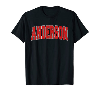 Anderson Sc South Carolina Varsity T-Shirt - Fun Novelty Design for Adults - T-Shirt, Sweatshirt, Hoodie