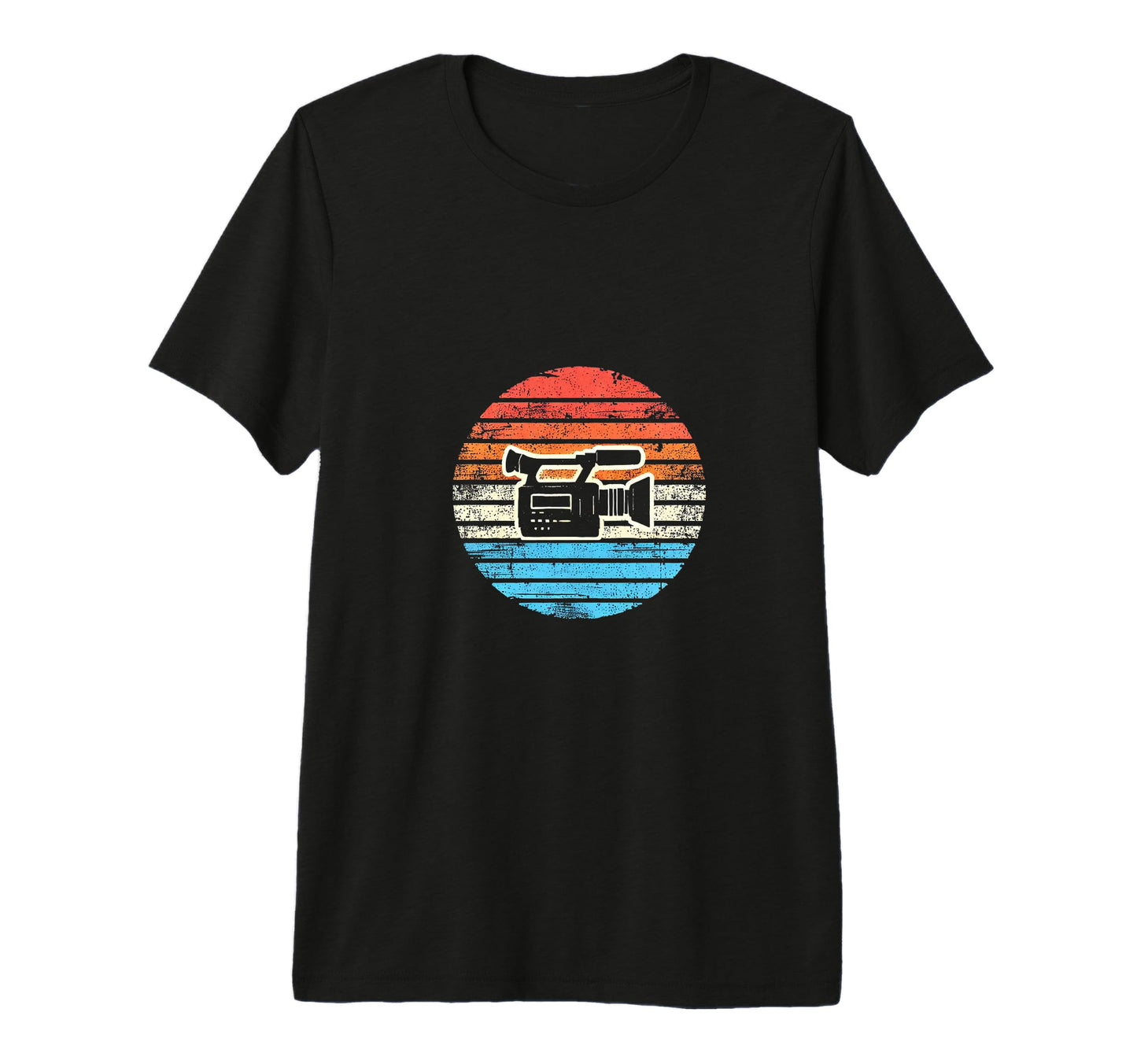 Video Camera Tri Blend T-Shirt - Trendy Graphic Men Women - T-Shirt, Sweatshirt, Hoodie
