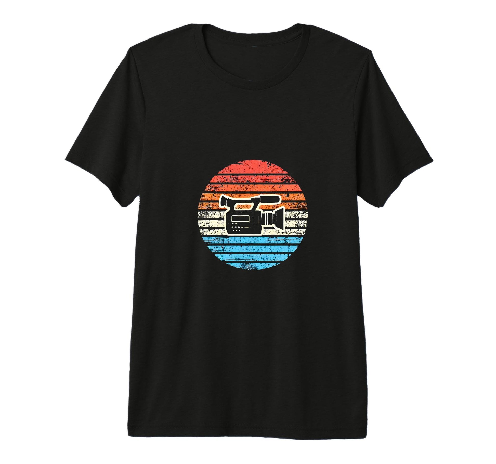 Video Camera Tri Blend T-Shirt - Trendy Graphic Men Women - T-Shirt, Sweatshirt, Hoodie