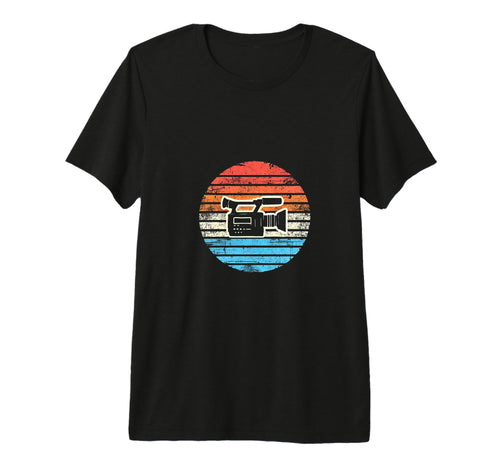 Video Camera Tri Blend T-Shirt - Trendy Graphic Men Women - T-Shirt, Sweatshirt, Hoodie