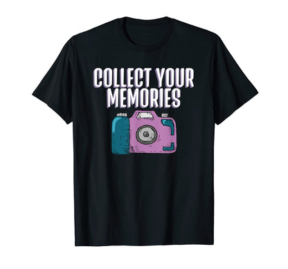 Photography Camera Funny Photographer T-Shirt - Unique Graphic Men Women - T-Shirt, Sweatshirt, Hoodie