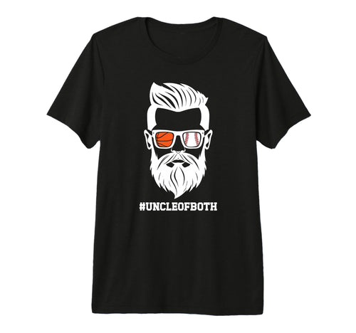 Mens Uncle Both Baseball Basketball T-Shirt - Minimalist Print Men Women - T-Shirt, Sweatshirt, Hoodie