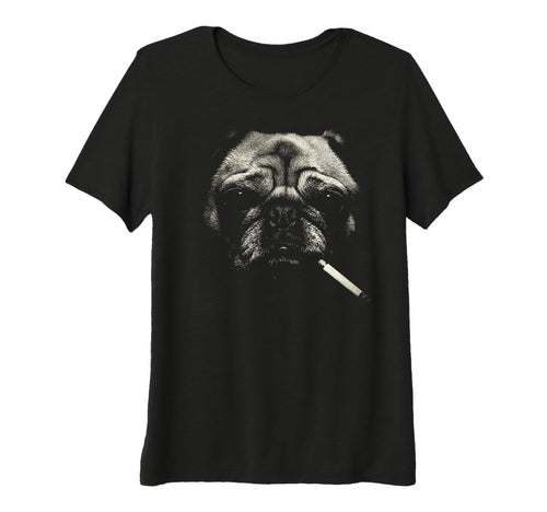 Womens Smoking Dog Cigarette Meme T-Shirt - Streetwear Style for Adults - T-Shirt, Sweatshirt, Hoodie