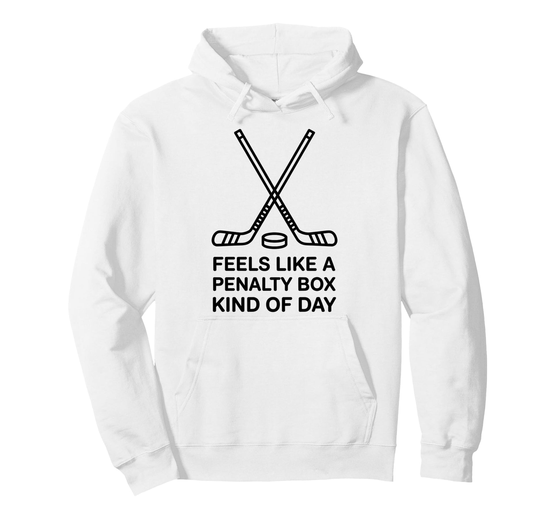 Feels Like Penalty Box Kind Day Gifts Hoodie - Minimalist Print Men Women - T-Shirt, Sweatshirt, Hoodie