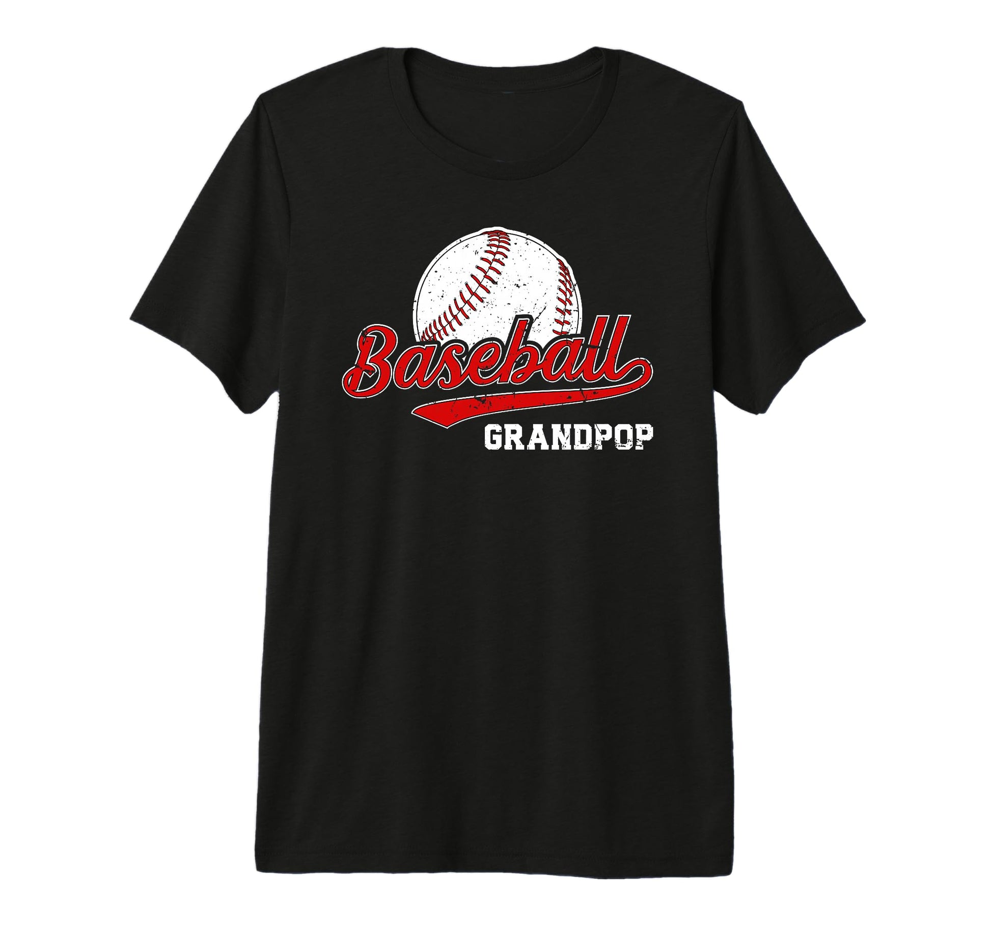 Mens Baseball Grandpop Baseball Player T-Shirt - Fun Novelty Design Unisex - T-Shirt, Sweatshirt, Hoodie