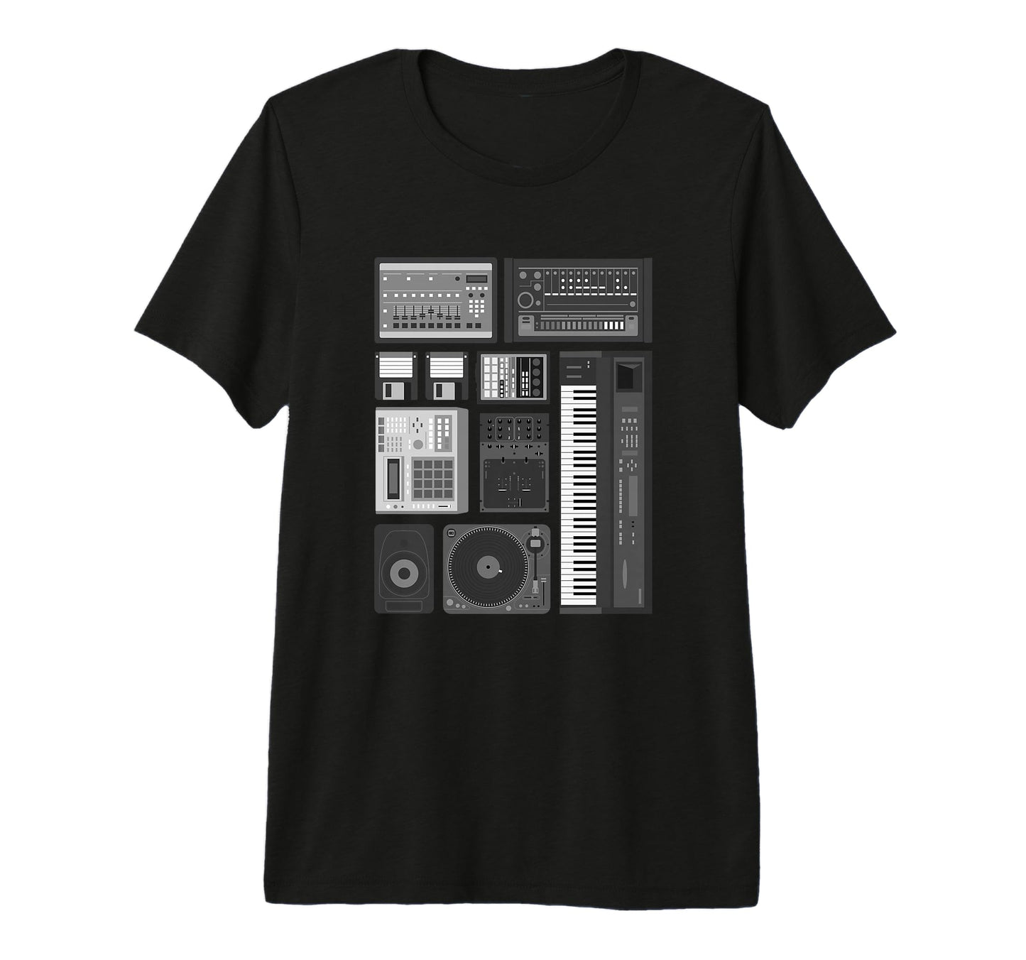 Old School Hip Hop Rap Music Beat T-Shirt - Fun Novelty Design Men Women - T-Shirt, Sweatshirt, Hoodie