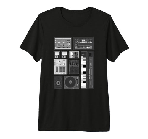 Old School Hip Hop Rap Music Beat T-Shirt - Fun Novelty Design Men Women - T-Shirt, Sweatshirt, Hoodie