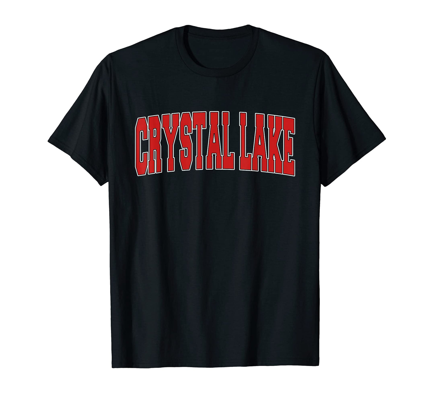 Crystal Lake Il Illinois Varsity Usa Sports T-Shirt - Unique Graphic Unisex - T-Shirt, Sweatshirt, Hoodie