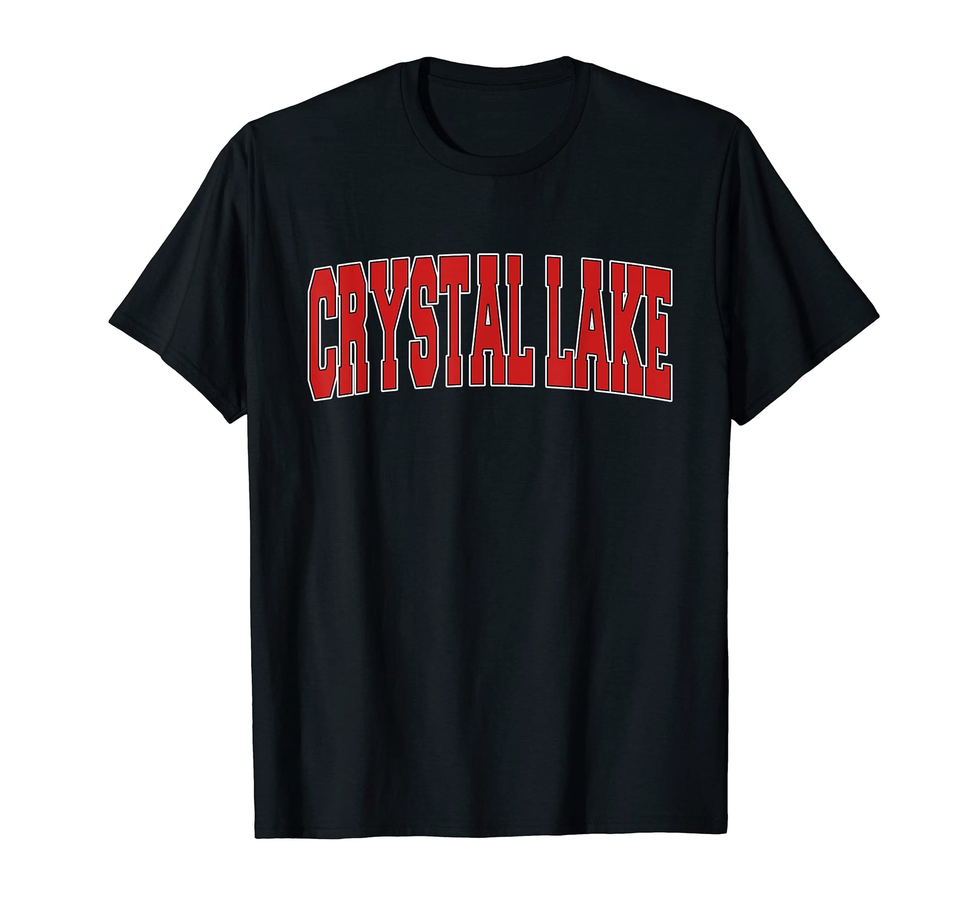 Crystal Lake Il Illinois Varsity Usa Sports T-Shirt - Unique Graphic Unisex - T-Shirt, Sweatshirt, Hoodie