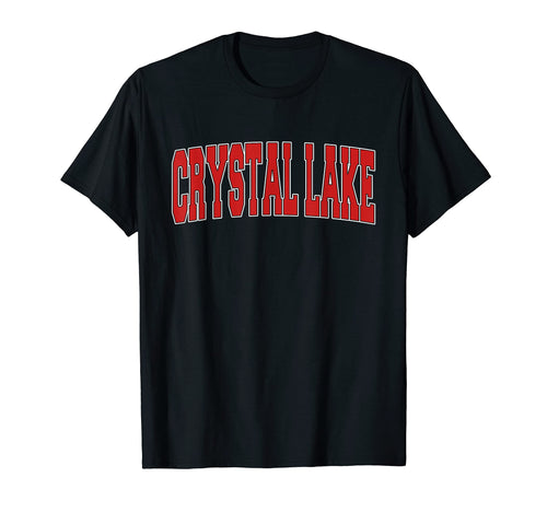 Crystal Lake Il Illinois Varsity Usa Sports T-Shirt - Unique Graphic Unisex - T-Shirt, Sweatshirt, Hoodie