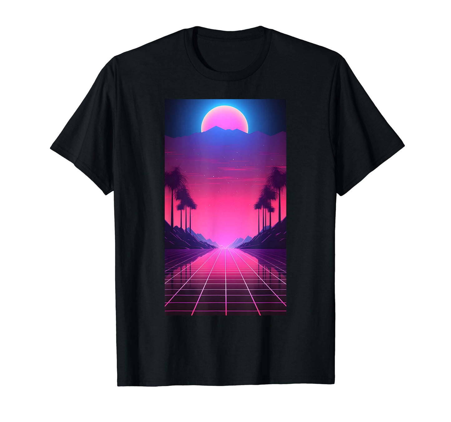 80S Vaporwave Purple Aesthetic T-Shirt - Aesthetic Graphic for Adults - T-Shirt, Sweatshirt, Hoodie