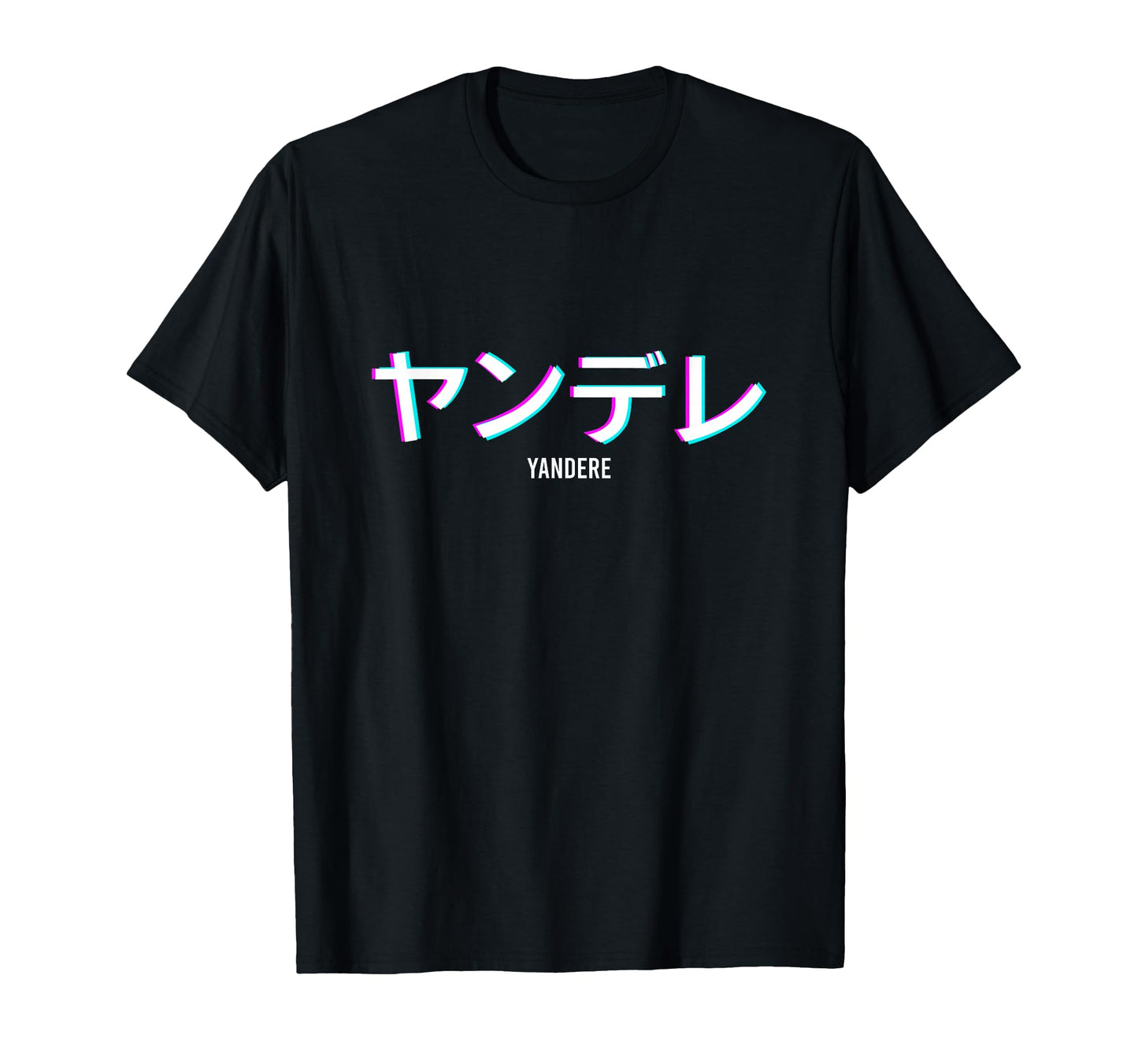 Yandere Vaporwave Aesthetic Anime T-Shirt - Fun Novelty Design Men Women - T-Shirt, Sweatshirt, Hoodie