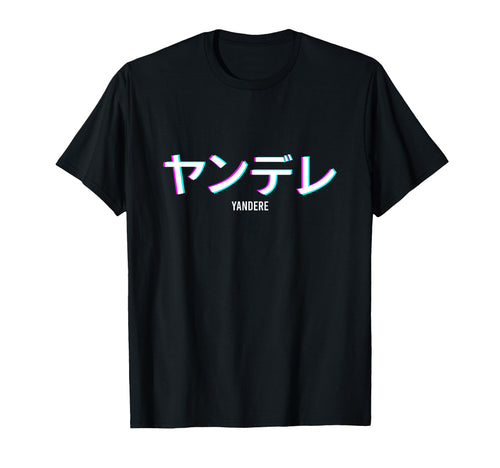 Yandere Vaporwave Aesthetic Anime T-Shirt - Fun Novelty Design Men Women - T-Shirt, Sweatshirt, Hoodie