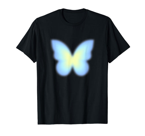 Holo Butterfly Edgy Aesthetic 90S Fairy T-Shirt - Unique Graphic Men Women - T-Shirt, Sweatshirt, Hoodie