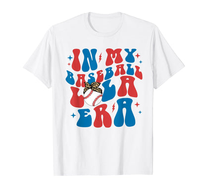 My Baseball Lala Era Groovy Mothers T-Shirt - Unique Graphic for Adults - T-Shirt, Sweatshirt, Hoodie