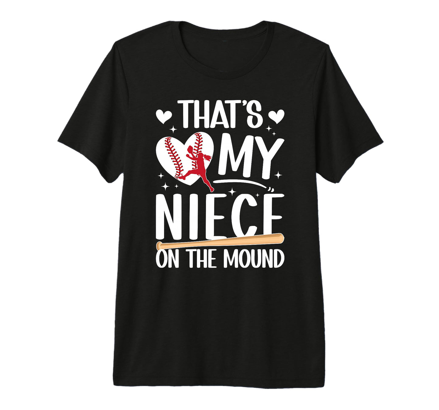 Mound Baseball Pitcher Aunt Baseball T-Shirt - Aesthetic Graphic Men Women - T-Shirt, Sweatshirt, Hoodie