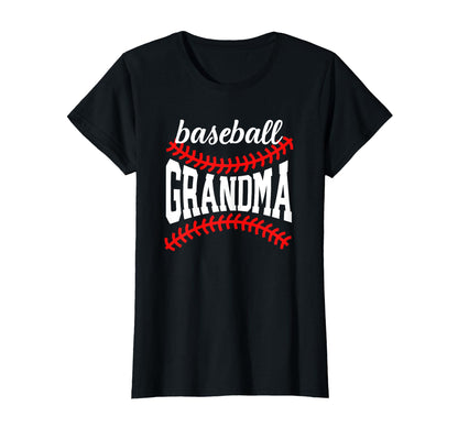 Baseball Grandma Game Day Baseball T-Shirt - Aesthetic Graphic Men Women - T-Shirt, Sweatshirt, Hoodie