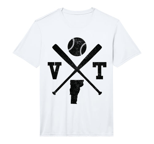 Mens Vt Usa State Baseball Player T-Shirt - Aesthetic Graphic Unisex - T-Shirt, Sweatshirt, Hoodie