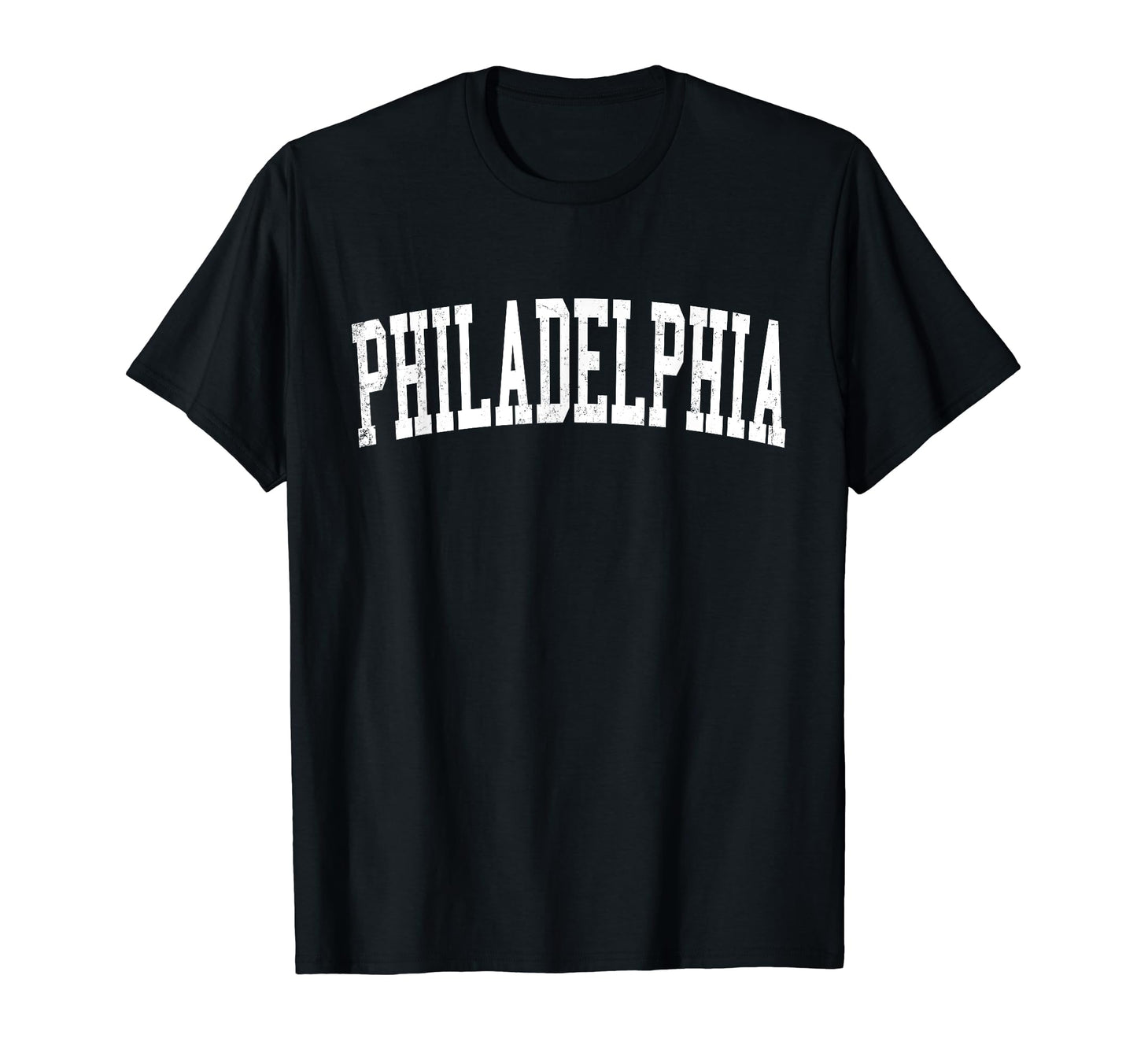 Philadelphia Pa Distressed White T-Shirt - Aesthetic Graphic Men Women - T-Shirt, Sweatshirt, Hoodie