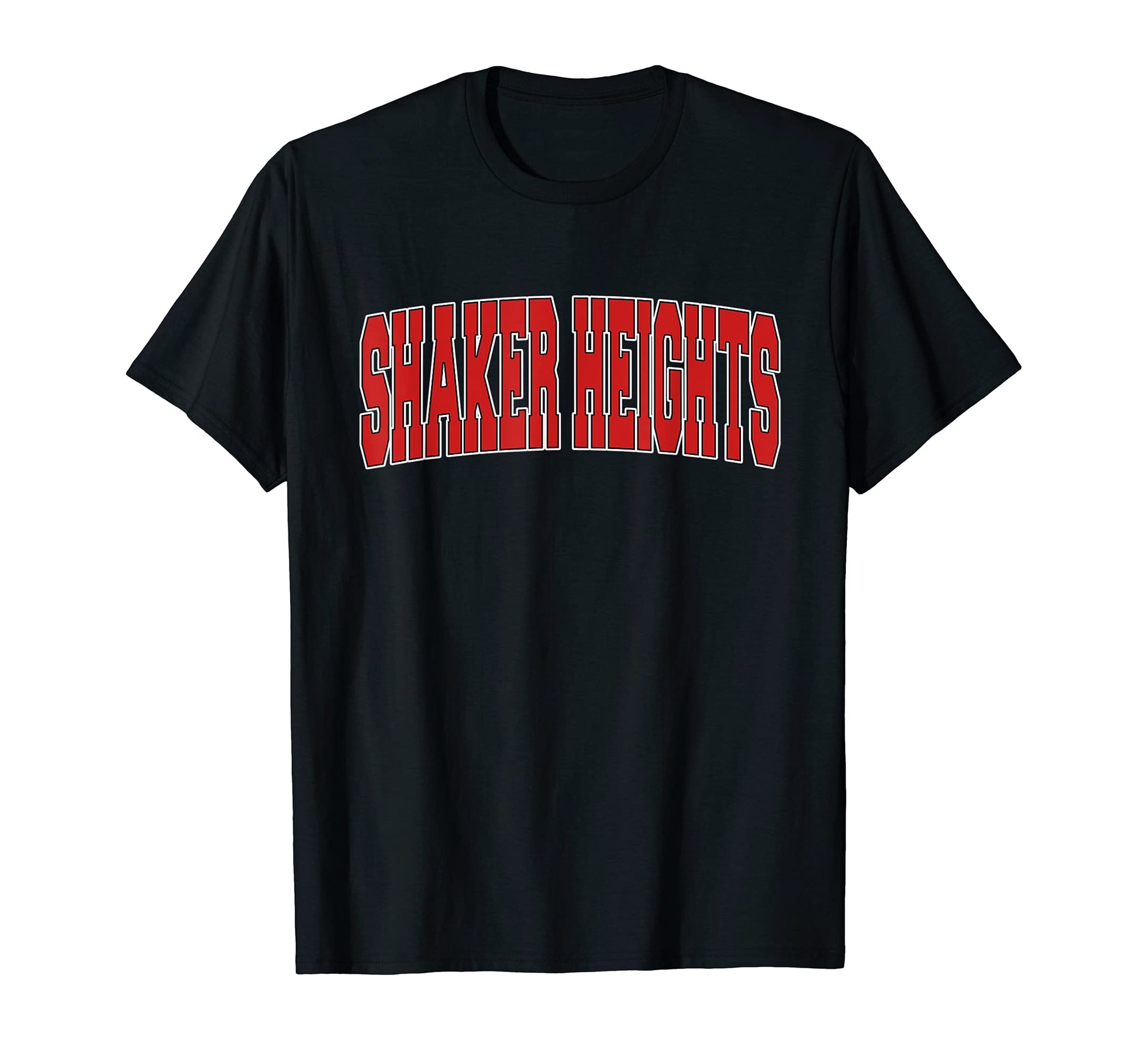 Shaker Heights Oh Ohio Varsity T-Shirt - Casual Everyday Wear for Adults - T-Shirt, Sweatshirt, Hoodie