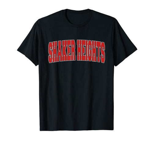 Shaker Heights Oh Ohio Varsity T-Shirt - Casual Everyday Wear for Adults - T-Shirt, Sweatshirt, Hoodie