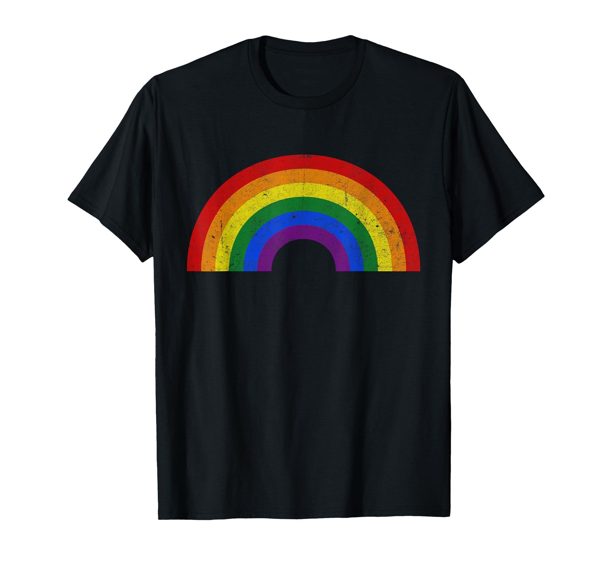 Rainbow 80S Lgbt Pride Gay Lesbian T-Shirt - Aesthetic Graphic Unisex - T-Shirt, Sweatshirt, Hoodie