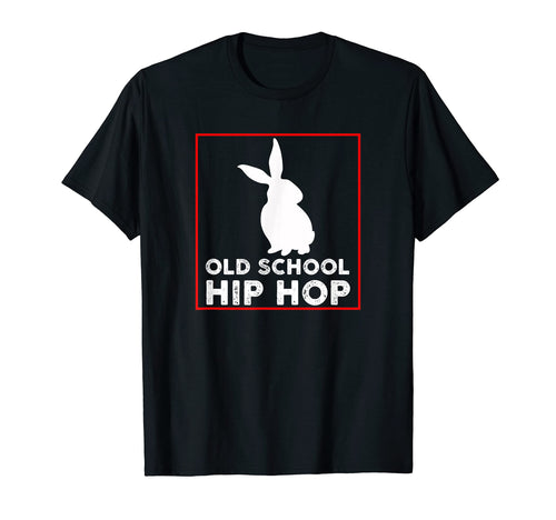 Old School Hip Hop Bunny Easter T-Shirt - Custom Art Print Men Women - T-Shirt, Sweatshirt, Hoodie