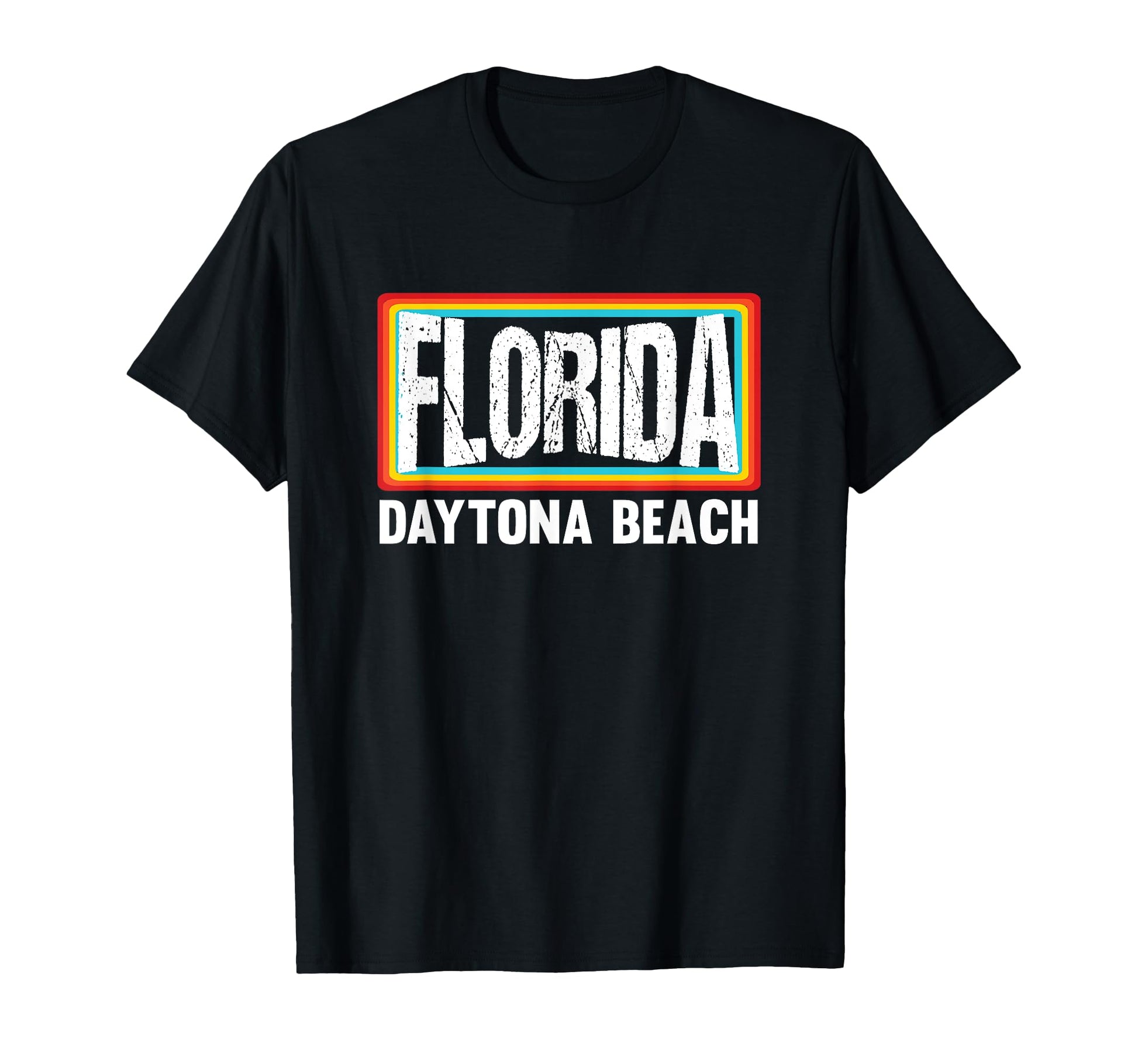Daytona Beach Fl Authentic Art T-Shirt - Fun Novelty Design for Adults - T-Shirt, Sweatshirt, Hoodie