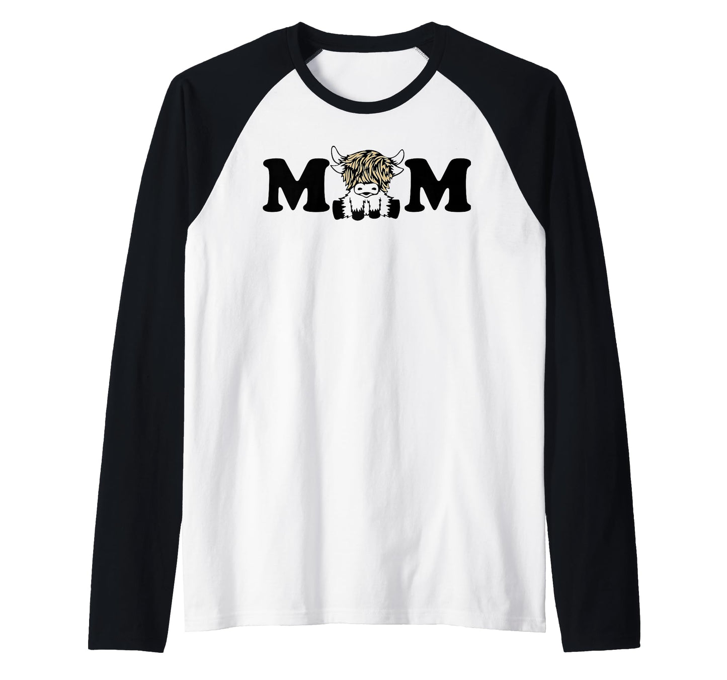 Highland Cattle Corner Messy Bun T-Shirt - Fun Novelty Design for Adults - T-Shirt, Sweatshirt, Hoodie