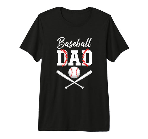 Baseball Dad Fathers Day Baseball Dad T-Shirt - Streetwear Style Men Women - T-Shirt, Sweatshirt, Hoodie