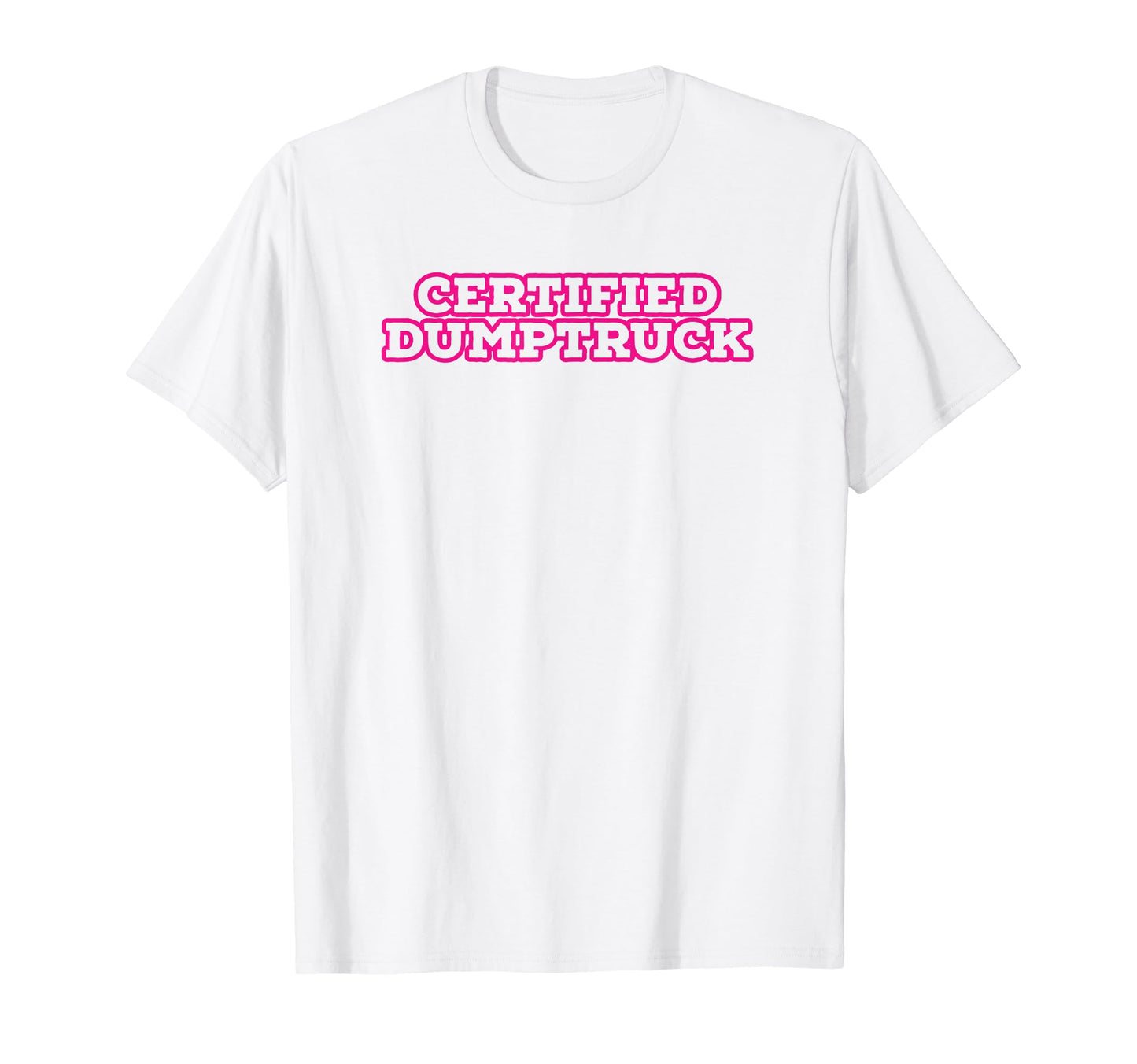 Certified Dumptruck Funny Y2K Aesthetic T-Shirt - Unique Graphic Men Women - T-Shirt, Sweatshirt, Hoodie