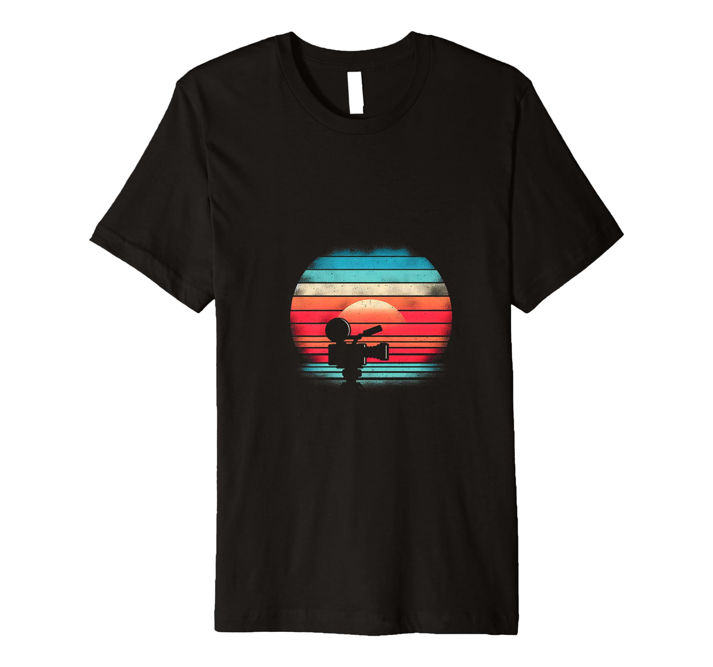 Camera Sunset T-Shirt - Fun Novelty Design for Adults - T-Shirt, Sweatshirt, Hoodie