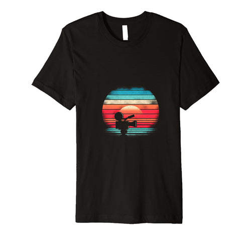 Camera Sunset T-Shirt - Fun Novelty Design for Adults - T-Shirt, Sweatshirt, Hoodie