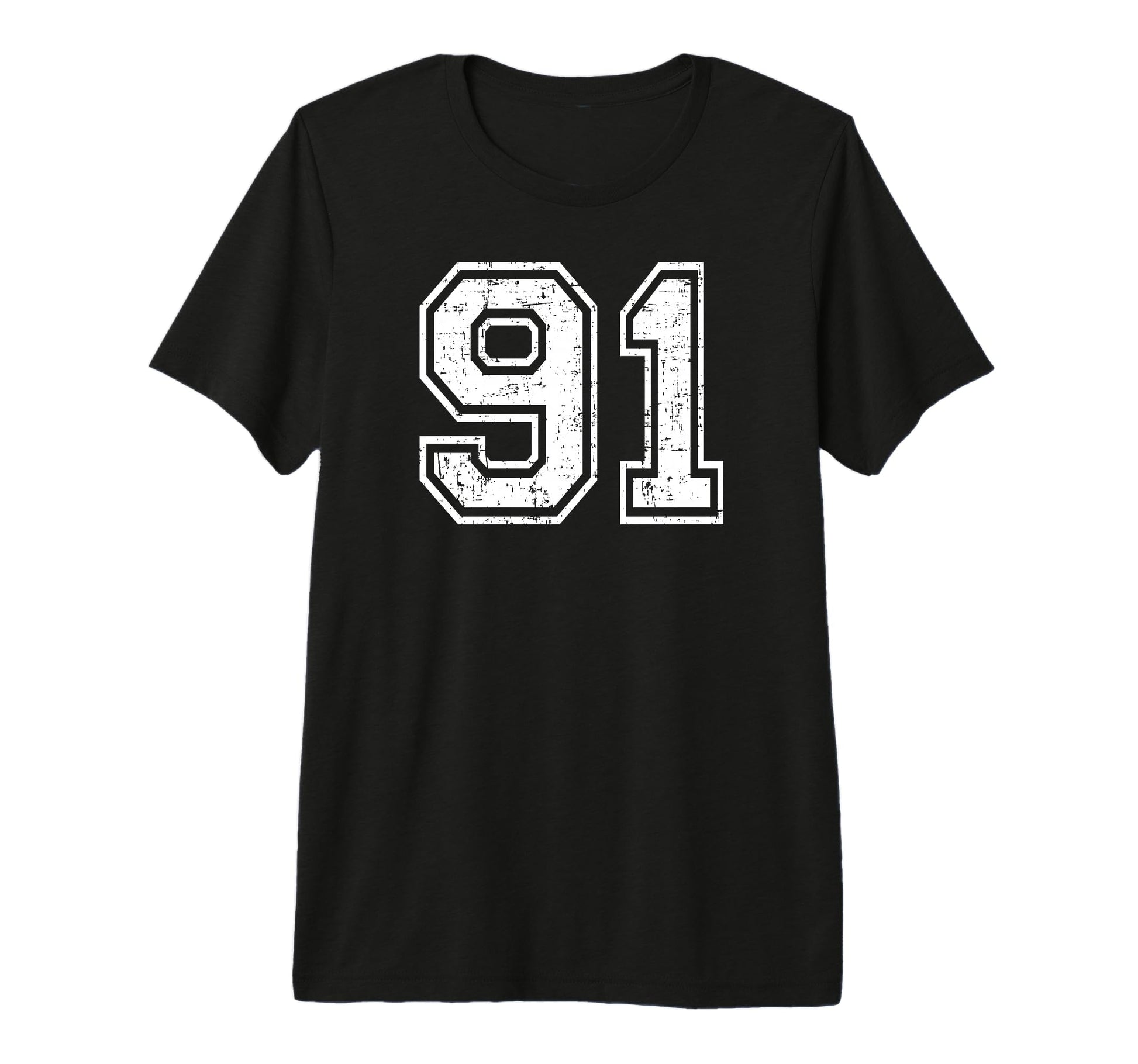 91 Number Ninety One Team Sports T-Shirt - Streetwear Style Men Women - T-Shirt, Sweatshirt, Hoodie