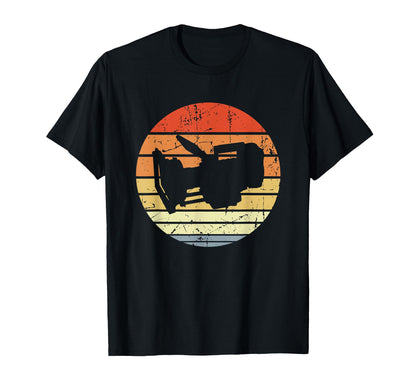 Video Camera Making Movies Video T-Shirt - Fun Novelty Design for Adults - T-Shirt, Sweatshirt, Hoodie