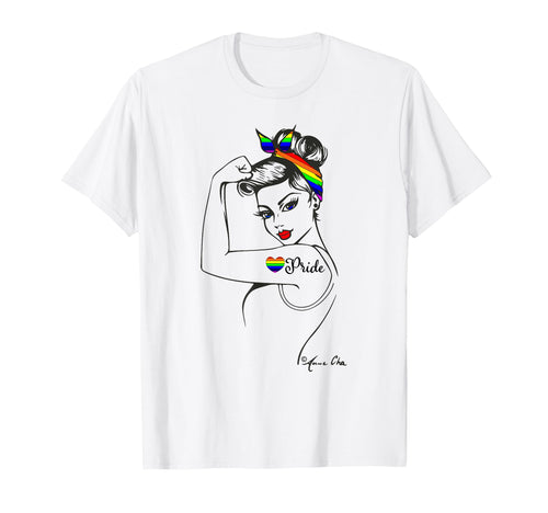 Lgbt Power Rainbow Flag Gay Pride T-Shirt - Aesthetic Graphic Men Women - T-Shirt, Sweatshirt, Hoodie