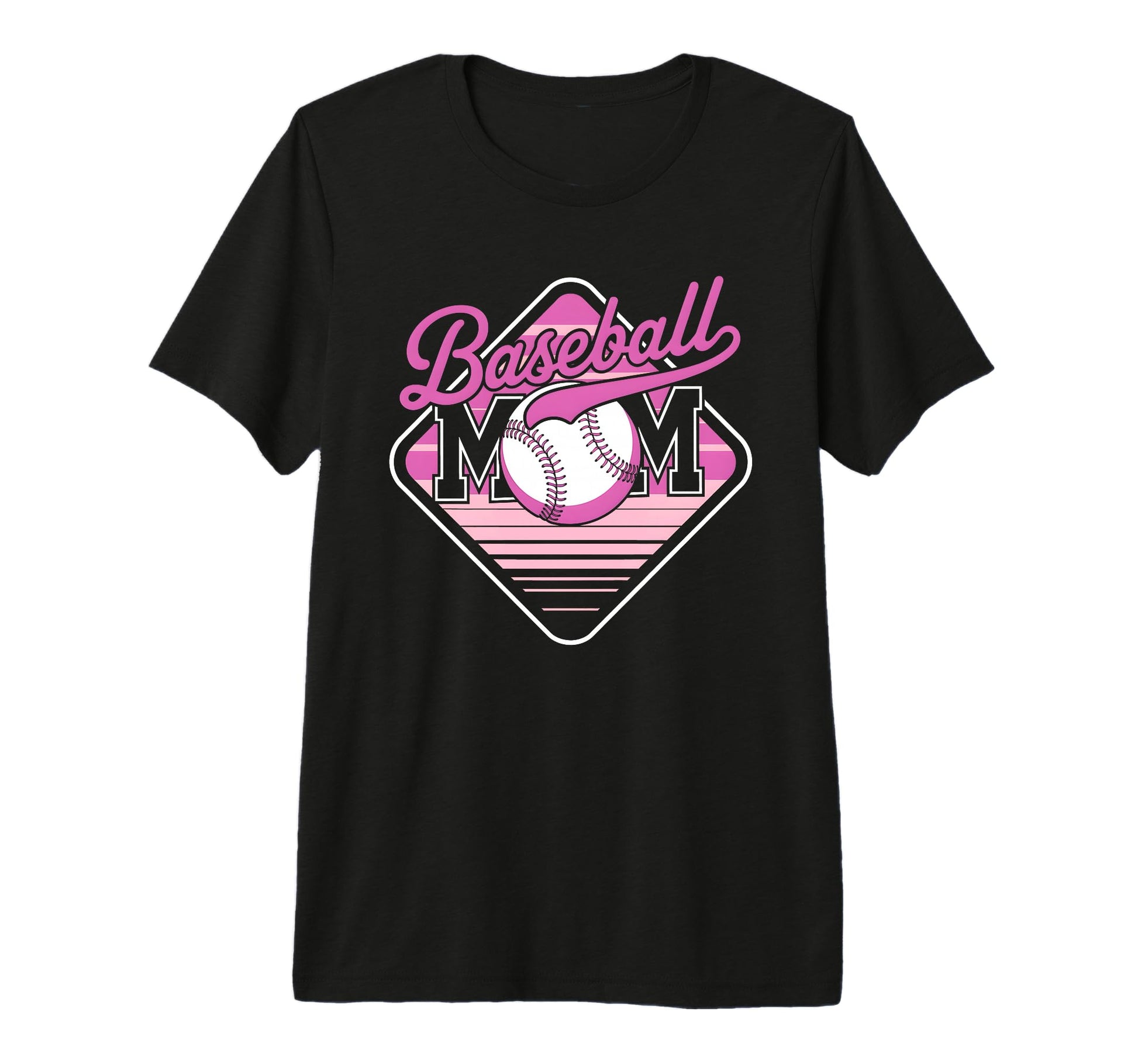 Proud Baseball Mom Game Day And Practice T-Shirt - Unique Graphic Unisex - T-Shirt, Sweatshirt, Hoodie