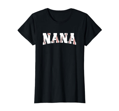 Baseball Nana Gift Proud Grandmas Game T-Shirt - Trendy Graphic Men Women - T-Shirt, Sweatshirt, Hoodie
