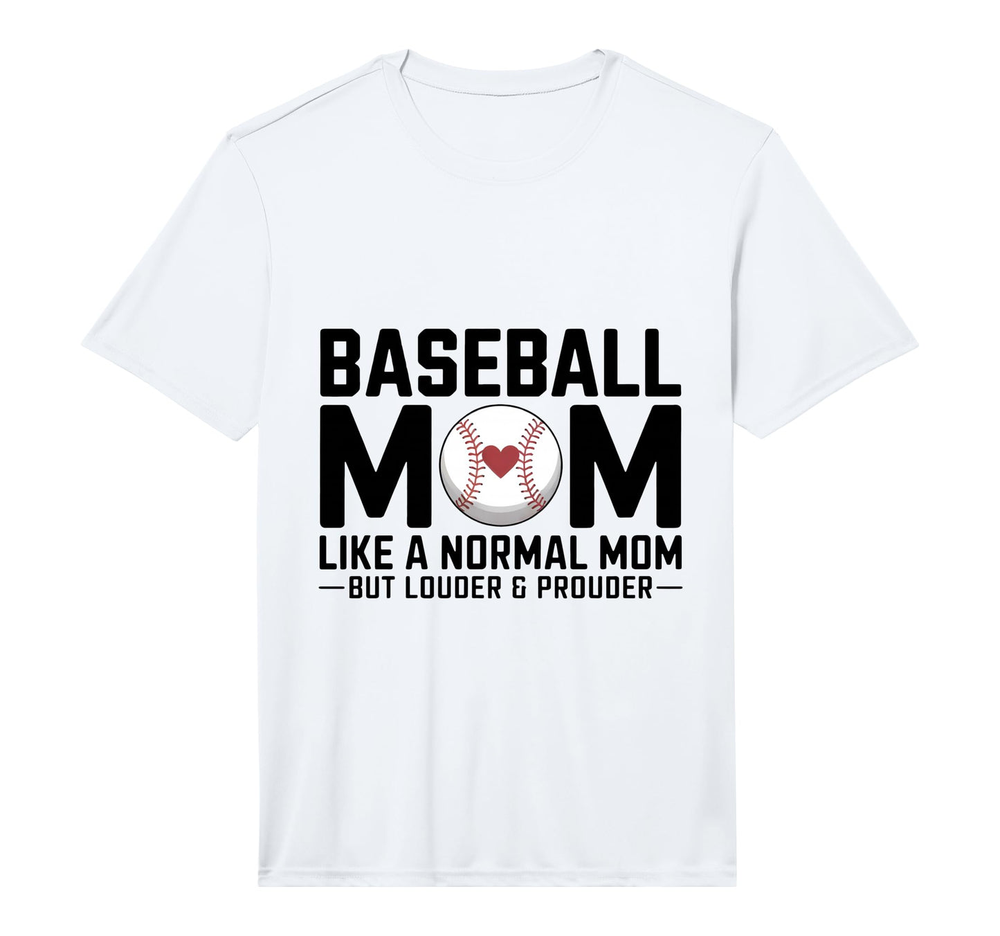 Mens Baseball Mom Gear Sports Mom Life T-Shirt - Custom Art Print Unisex - T-Shirt, Sweatshirt, Hoodie