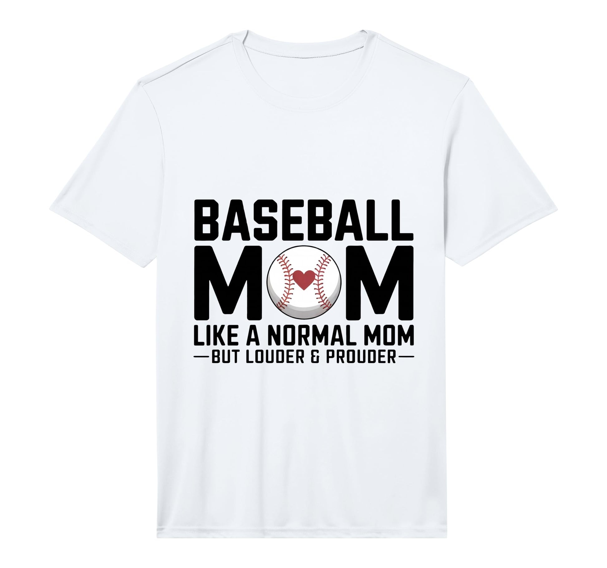 Mens Baseball Mom Gear Sports Mom Life T-Shirt - Custom Art Print Unisex - T-Shirt, Sweatshirt, Hoodie