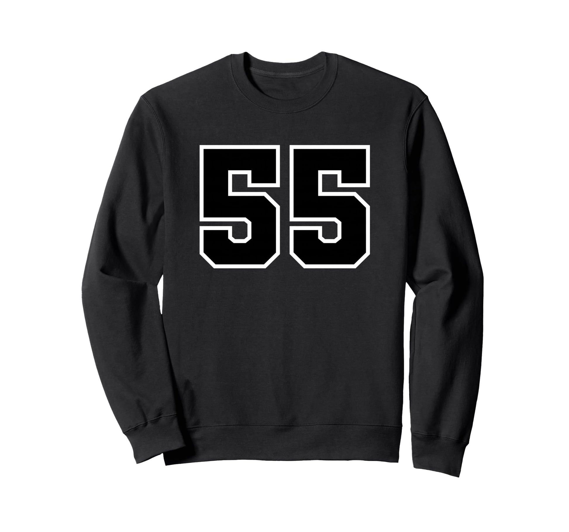Sport Team Number 55 Sweatshirt - Casual Everyday Wear Men Women - T-Shirt, Sweatshirt, Hoodie